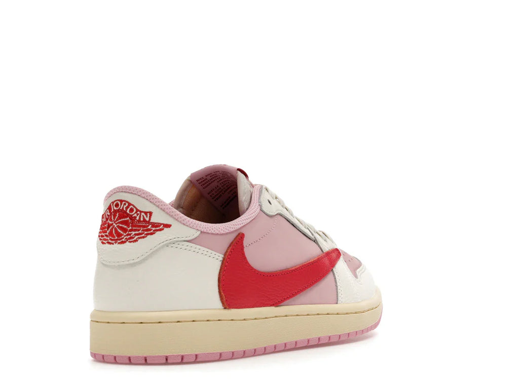 Jordan 1 Retro Low OG SP Travis Scott Sail Tropical Pink