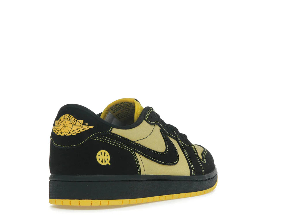 Jordan 1 Retro Low OG Quai 54 Schwarz Tour Gelb Rot
