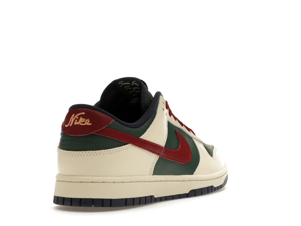 Nike Dunk Low Retro From Nike To You Tan Green