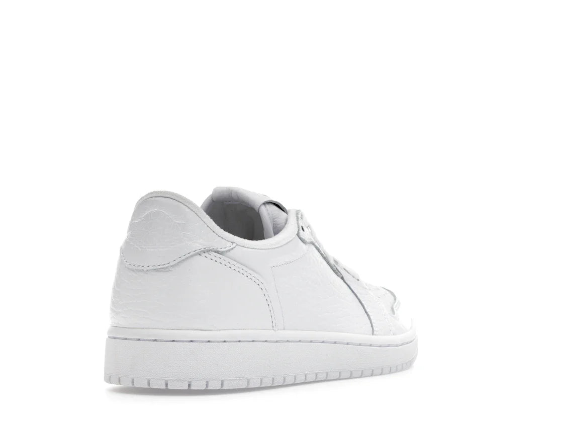 Jordan 1 Retro Low Swooshless Triple White (2025)
