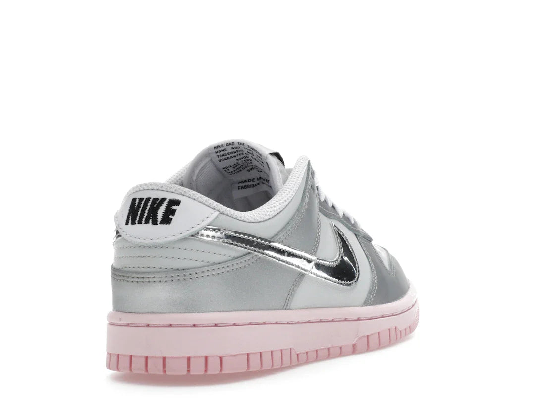 Nike Dunk Low LX Metallic Silver Pink Foam (Damen)