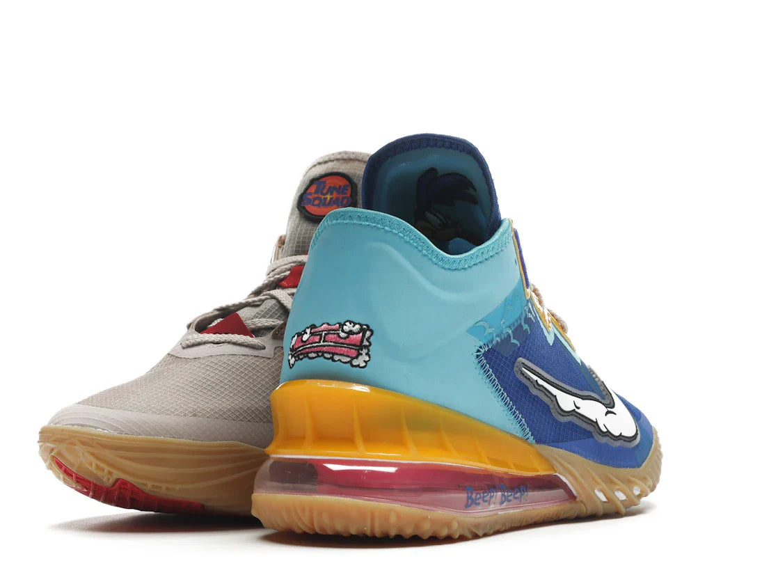 Nike LeBron 18 Low Wile E. vs. Roadrunner Space Jam