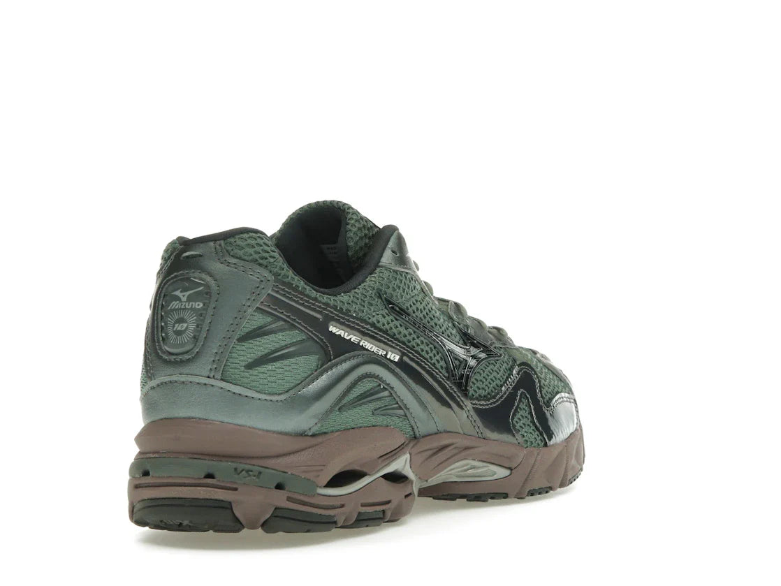 Mizuno Wave Rider 10 Agave Grün Schwarz
