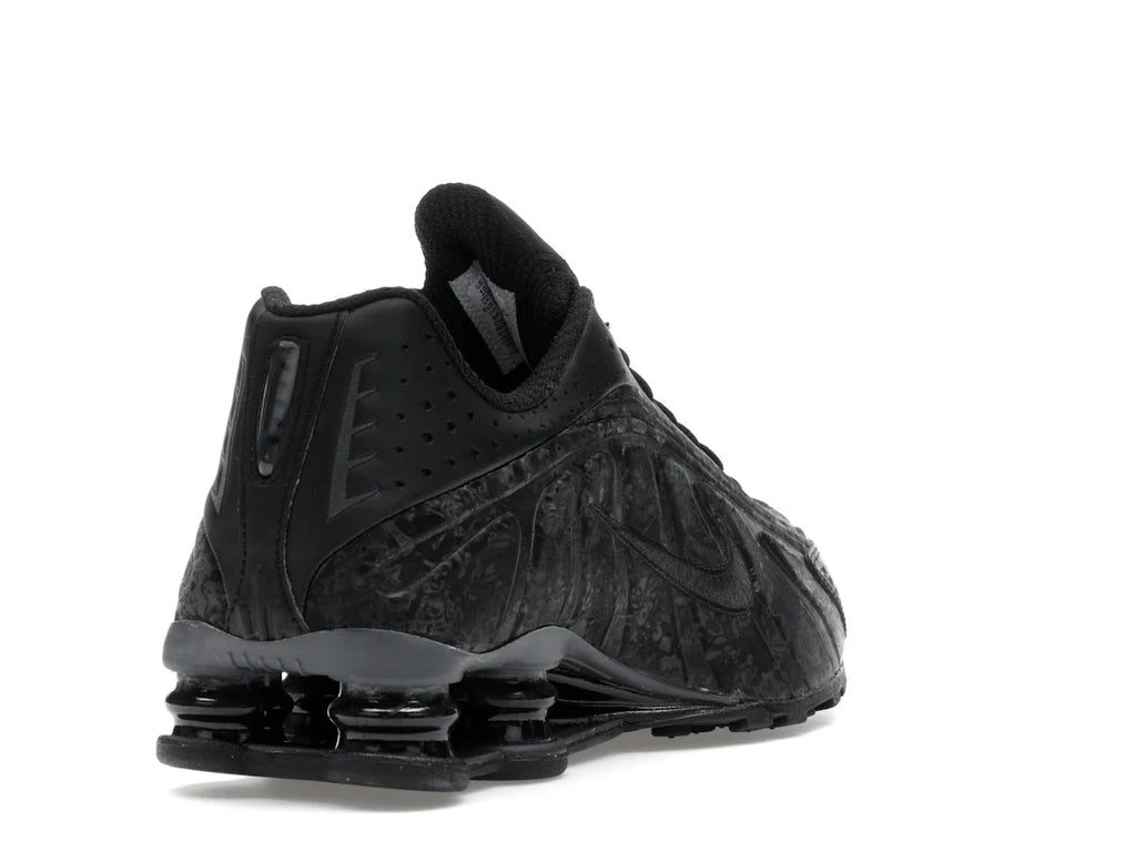 Nike Shox R4 Schwarz mit Blumenmuster (Damen)