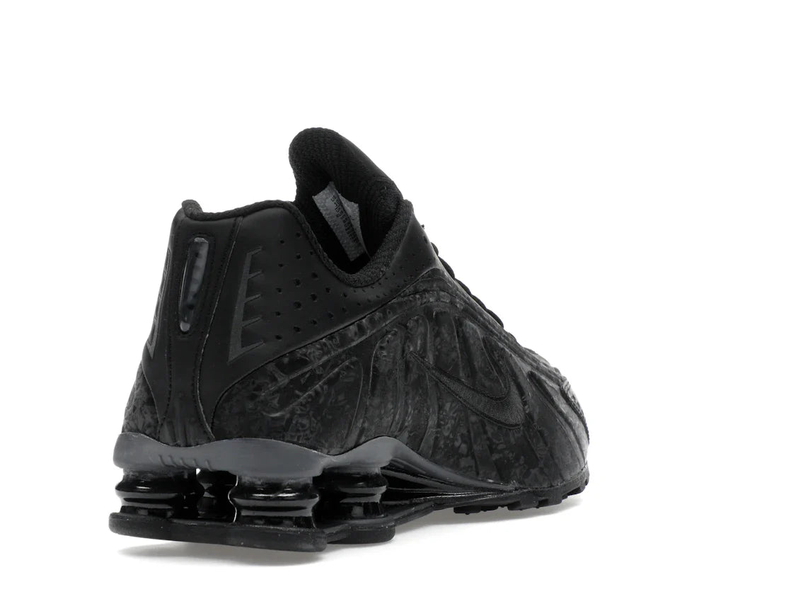 Nike Shox R4 Schwarz mit Blumenmuster (Damen)