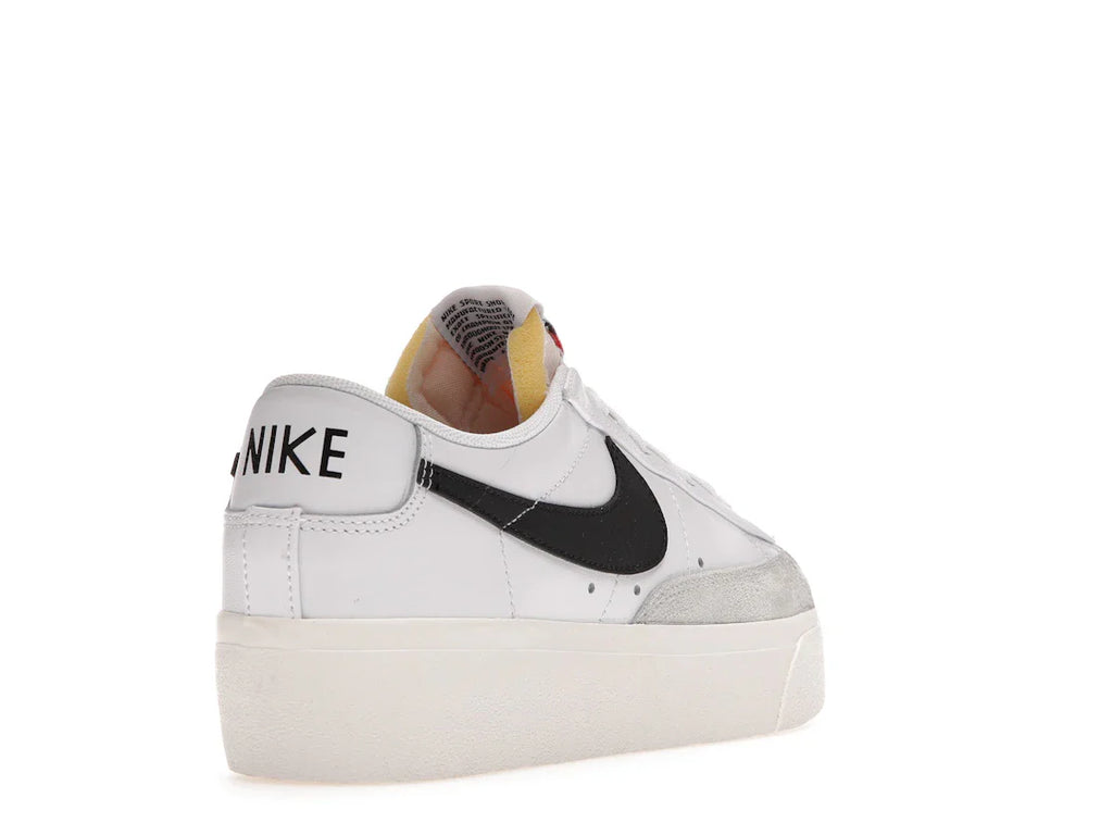 Nike Blazer Low Platform Weiß Schwarz (Damen)