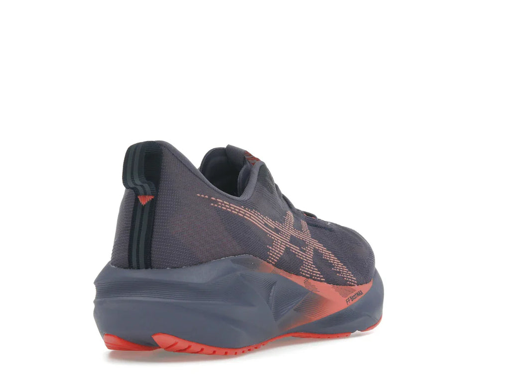 ASICS Novablast 5 Grauviolett Korallenriff