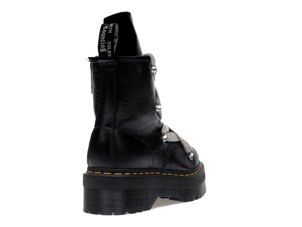 Dr. Martens 1460 Quad Ledersohle Pentagramm Jumbo Schnürstiefel Rick Owens Schwarz