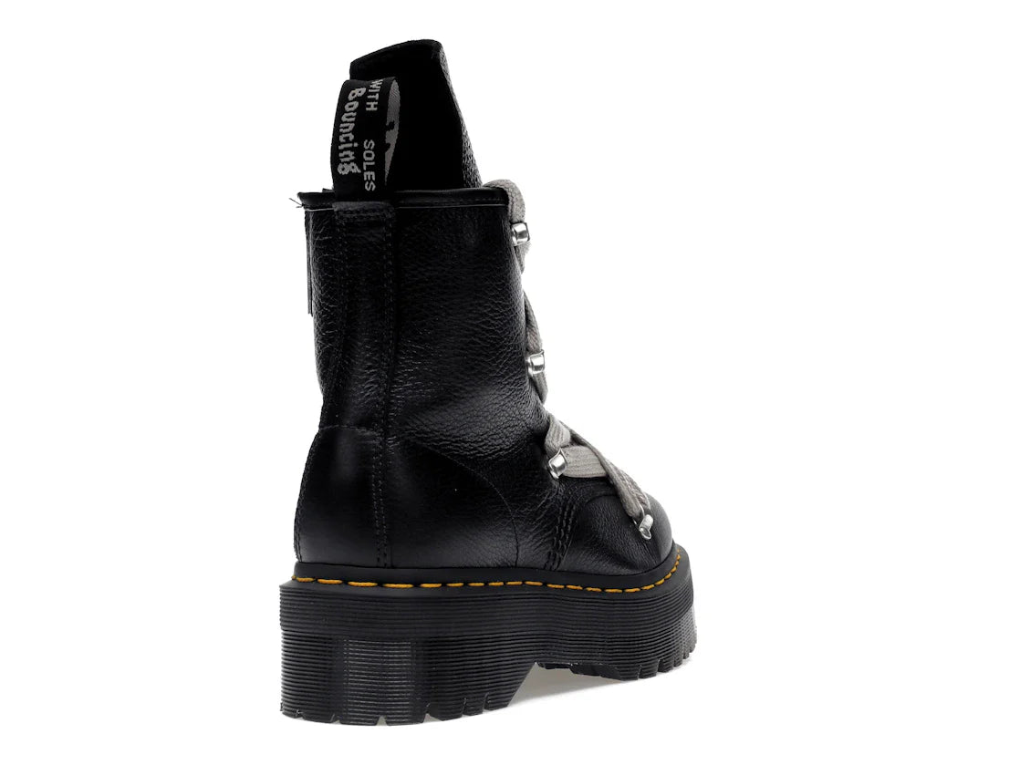 Dr. Martens 1460 Quad Ledersohle Pentagramm Jumbo Schnürstiefel Rick Owens Schwarz