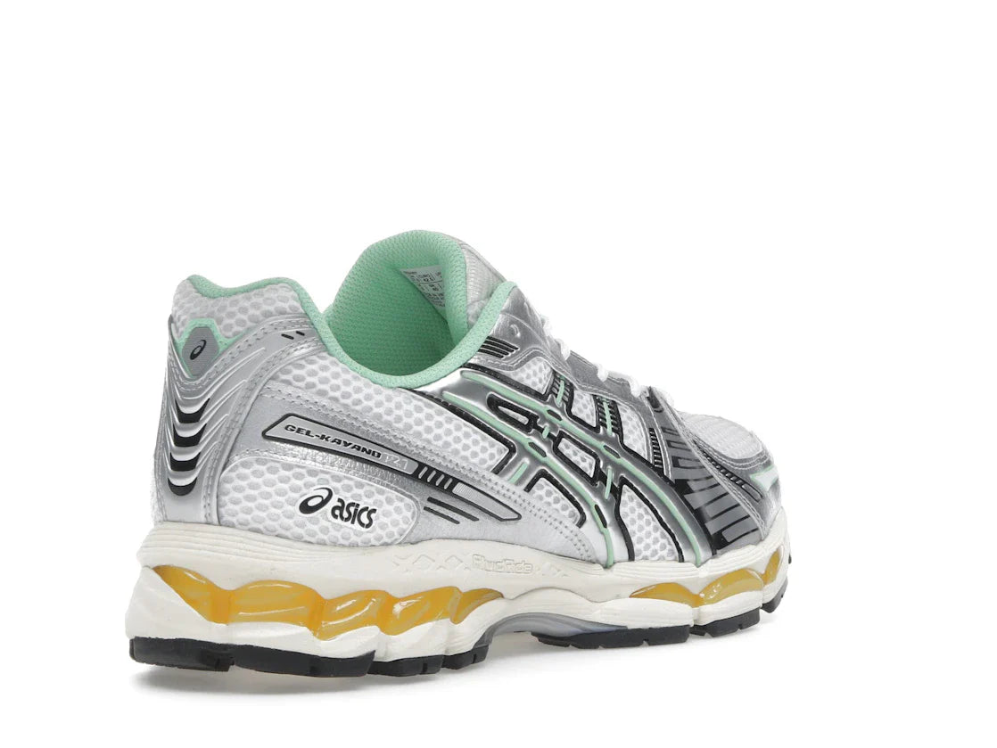 ASICS Gel-Kayano 12.1 Silber Grün Orange