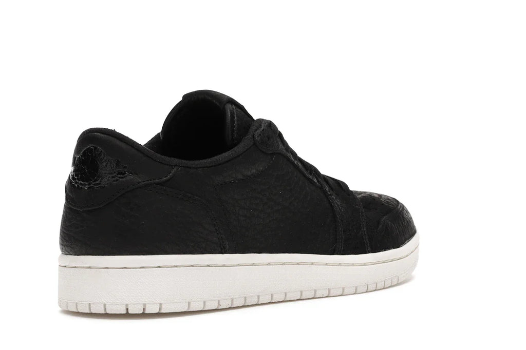 Jordan 1 Retro Low Swooshless Schwarz (2016)