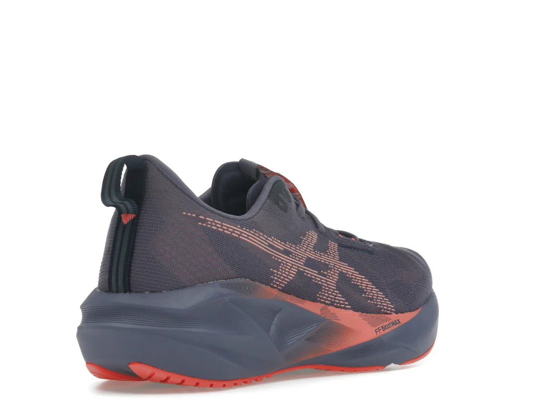 ASICS Novablast 5 Grauviolett Korallenriff