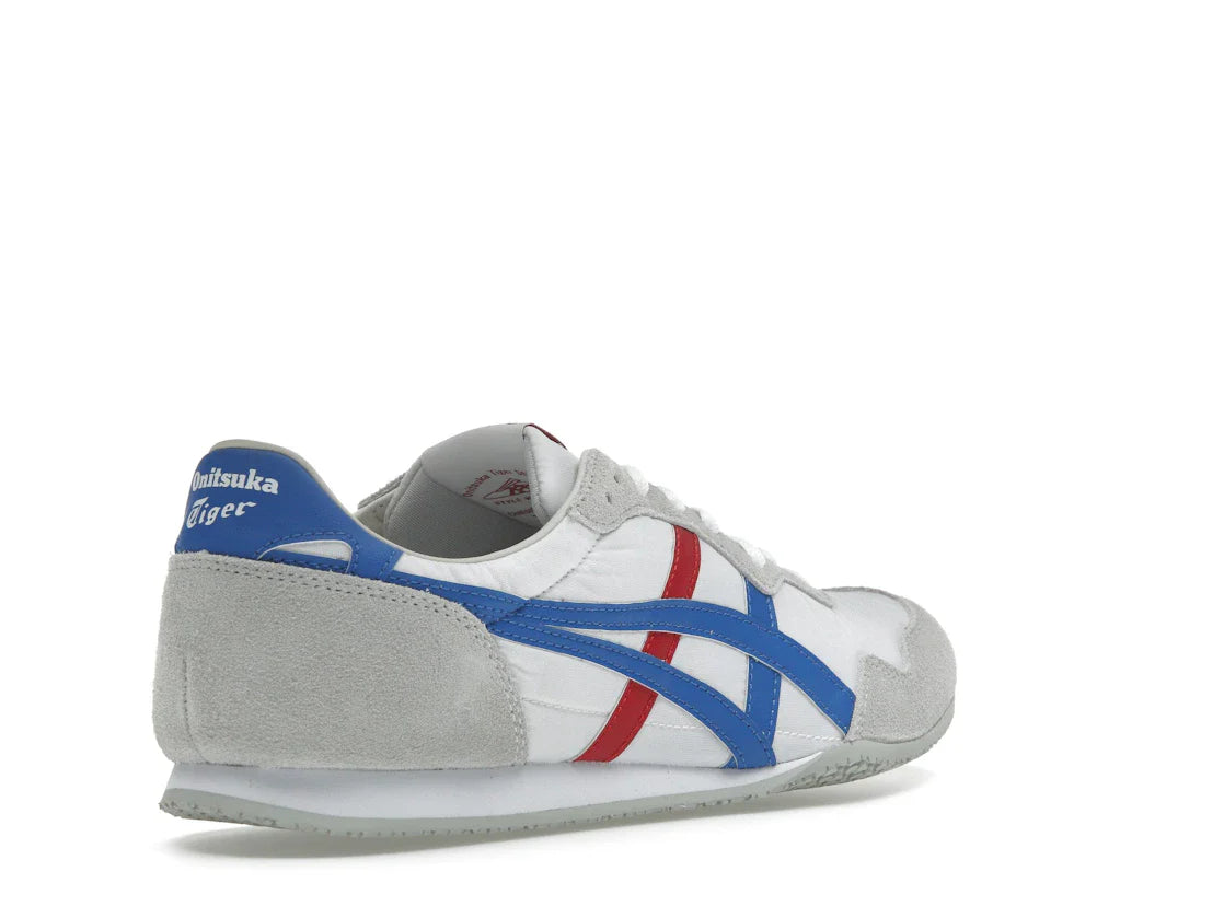 Onitsuka Tiger Serrano Weiß Directoire Blau Rot