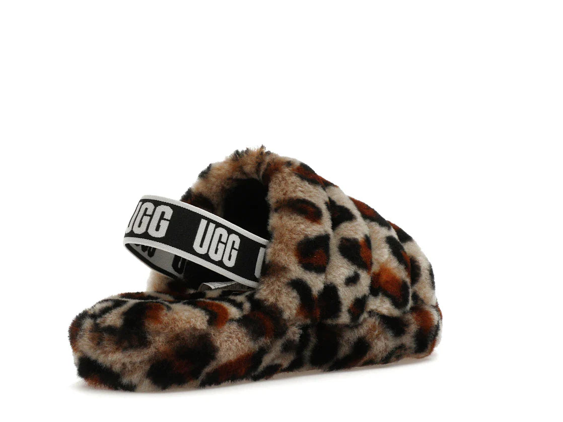UGG Fluff Yeah Slide Leopard Amphora (Kinder)