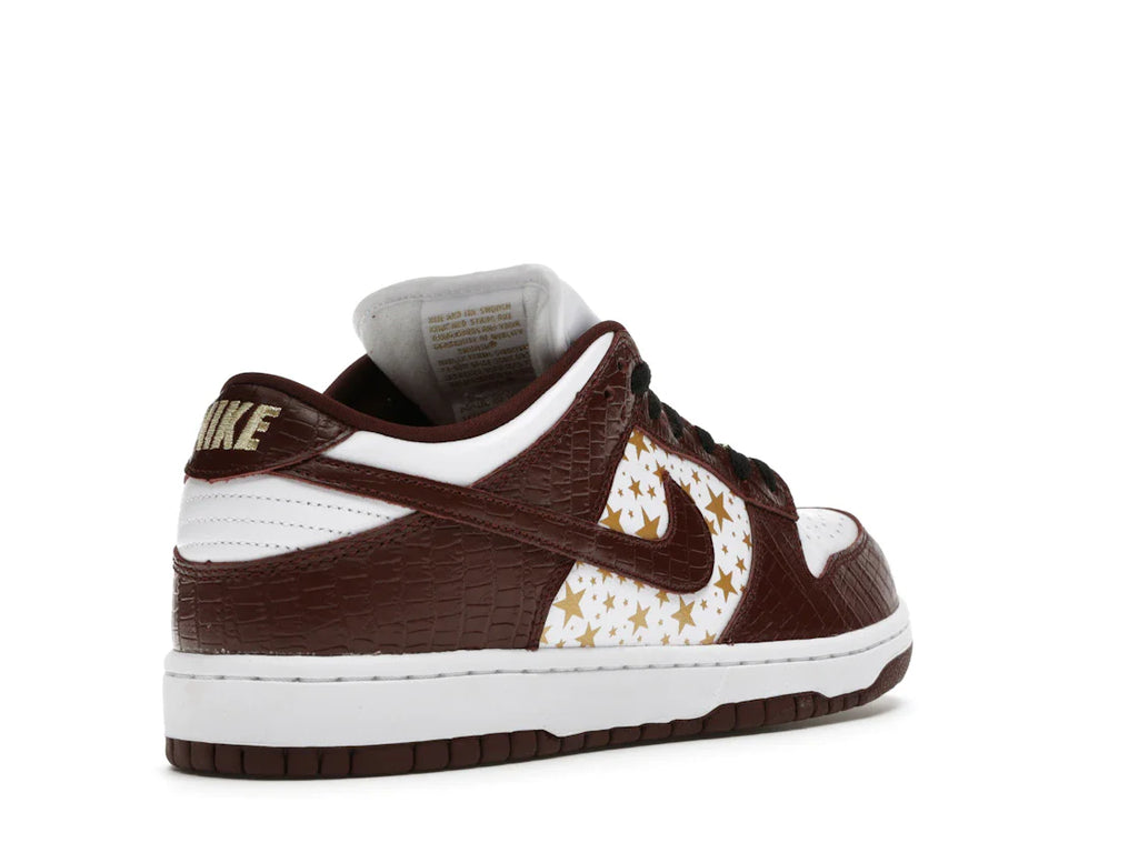 Nike SB Dunk Low Supreme Stars Barkroot Brown (2021)