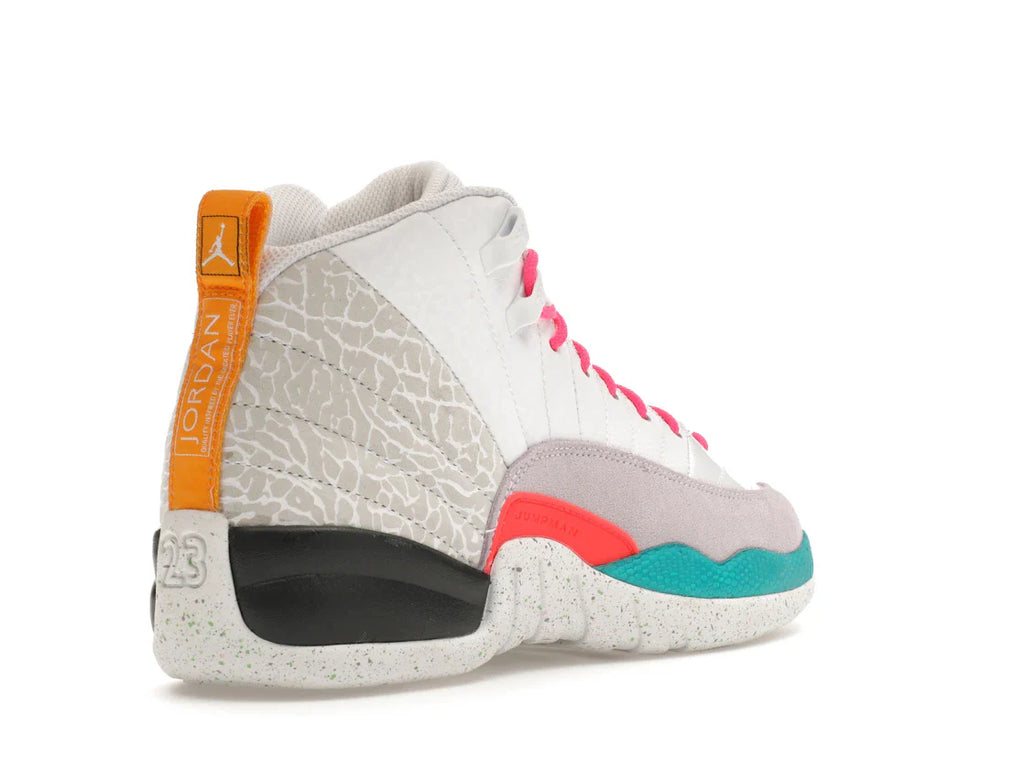 Jordan 12 Retro White Vapor Green (GS)