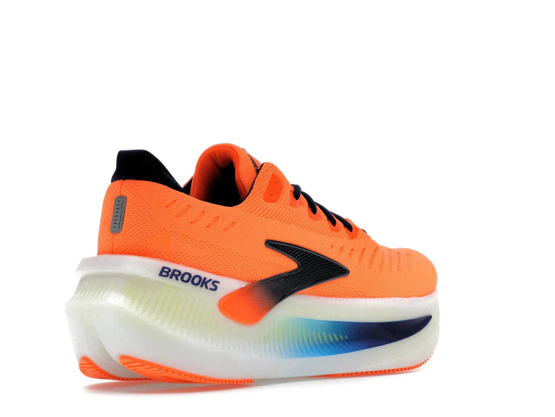 Brooks Glycerin Max 2 Orange Beacon Blau