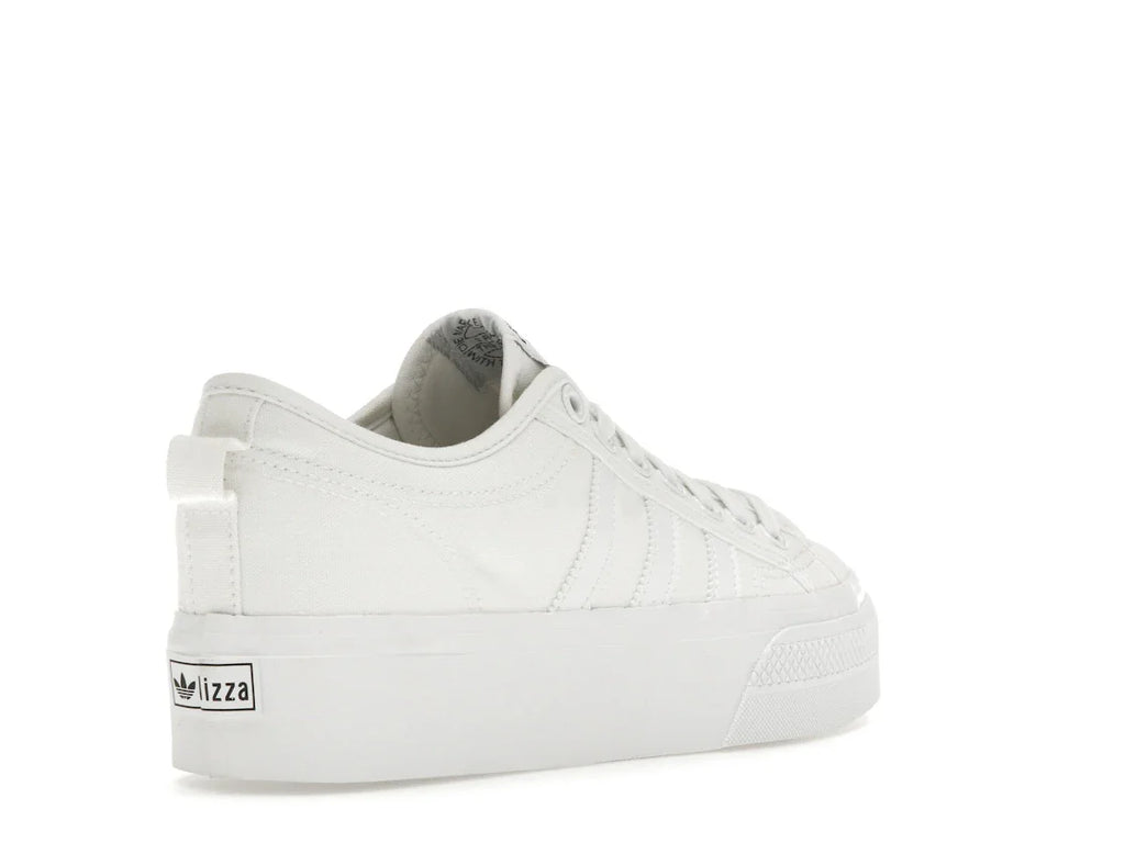 adidas Nizza Platform Triple White (Damen)