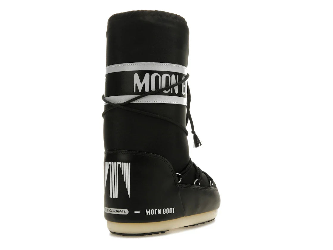 Moon Boot Icon Nylonstiefel Schwarz