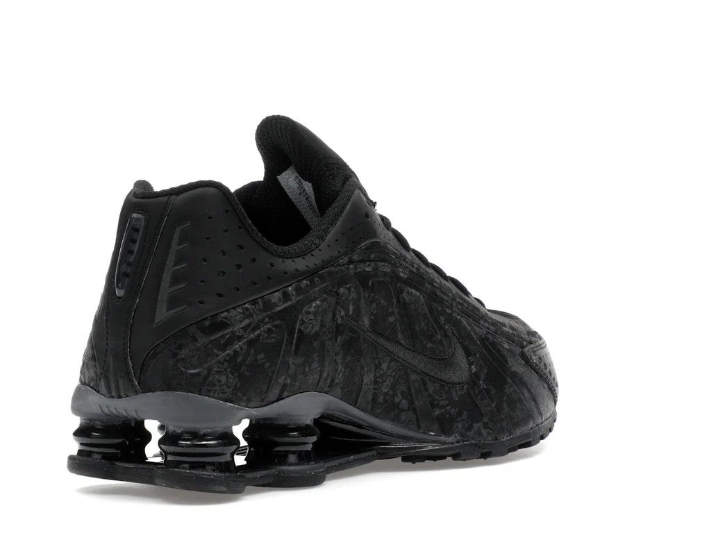 Nike Shox R4 Schwarz mit Blumenmuster (Damen)