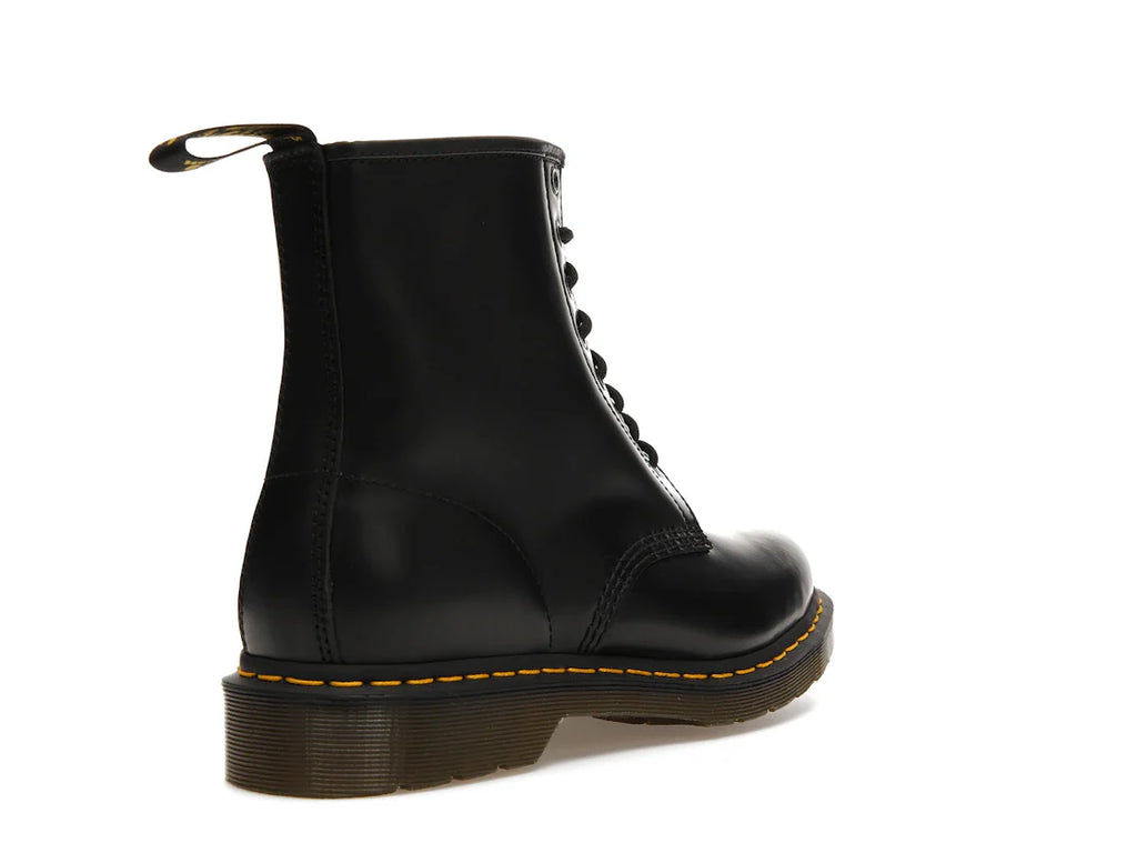 Dr. Martens 1460 Schnürstiefel aus Glattleder, Schwarz