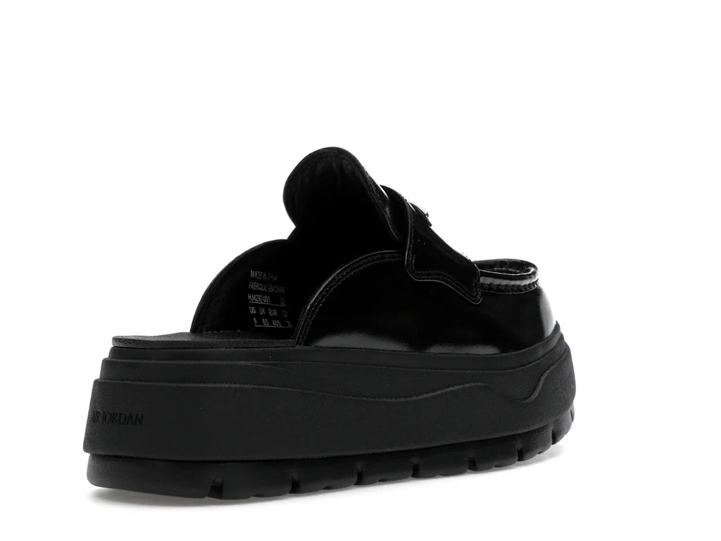 Jordan Mule Schwarz Metallic Silber (Damen)