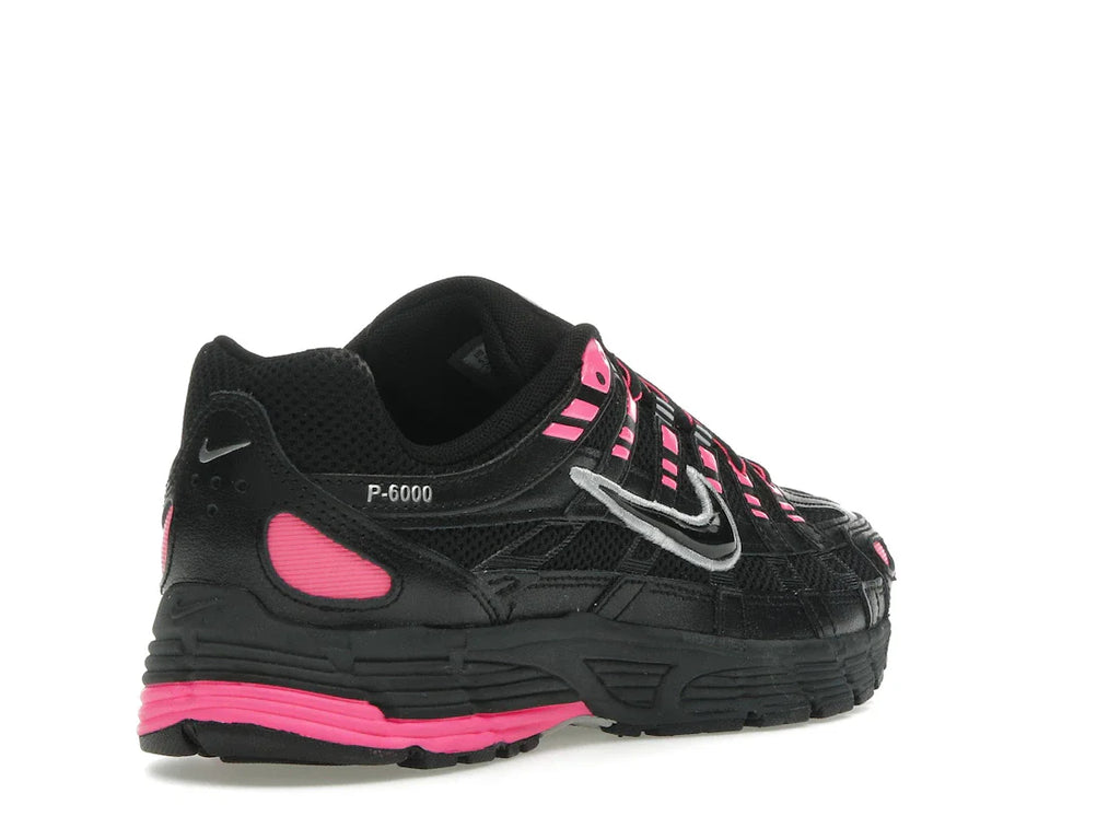 Nike P-6000 Pink Blast Metallic Silver Black