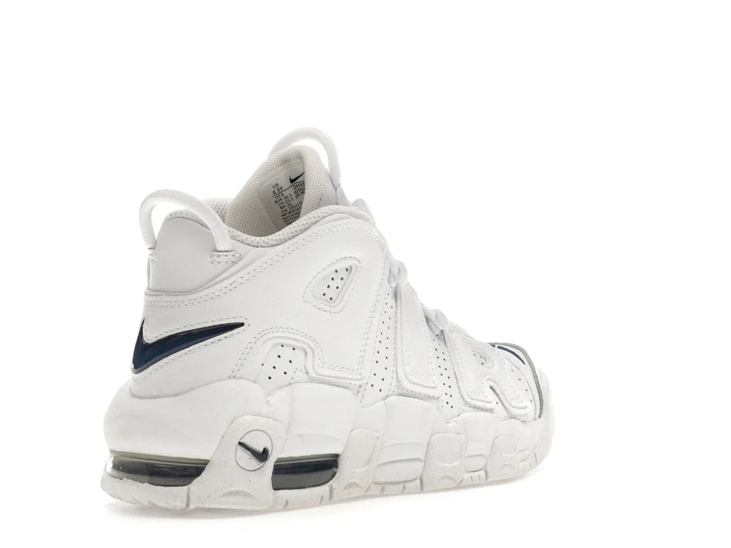 Nike Air More Uptempo Weiß Mitternachtsblau (GS)