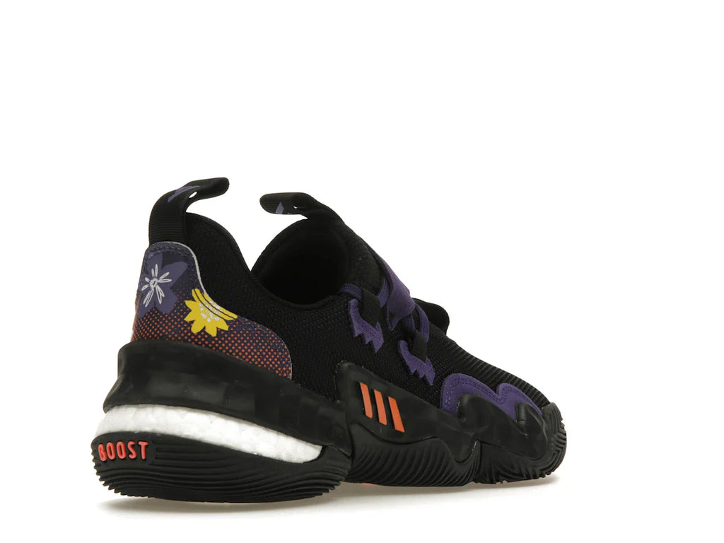 adidas Trae Young 1 Schwarz Lila Orange