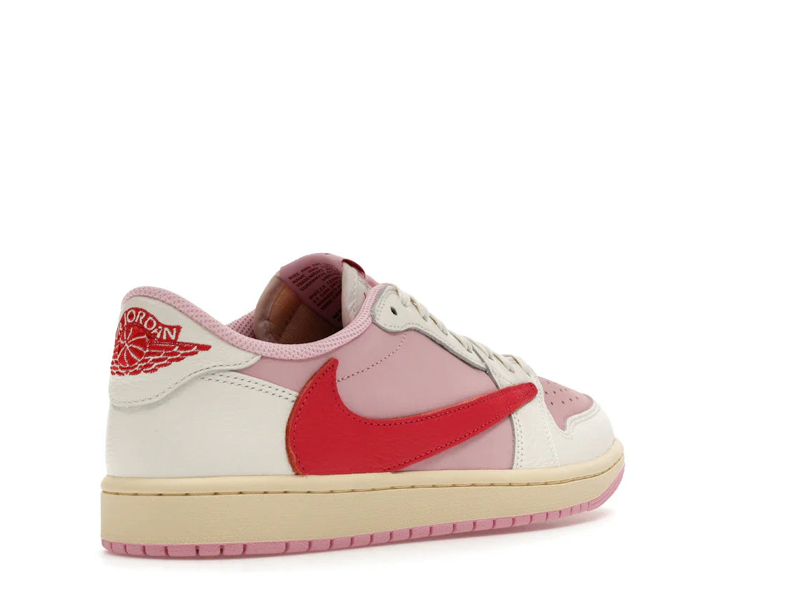 Jordan 1 Retro Low OG SP Travis Scott Sail Tropical Pink
