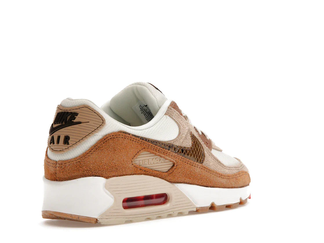 Nike Air Max 90 SE Pale Ivory Snakeskin Swoosh (Damen)