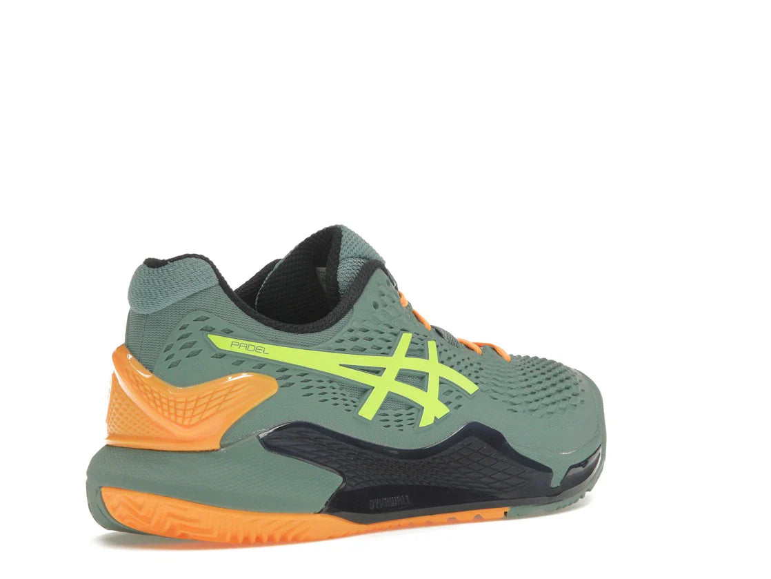 ASICS Gel-Resolution 9 Padel Celadon Sicherheitsgelb