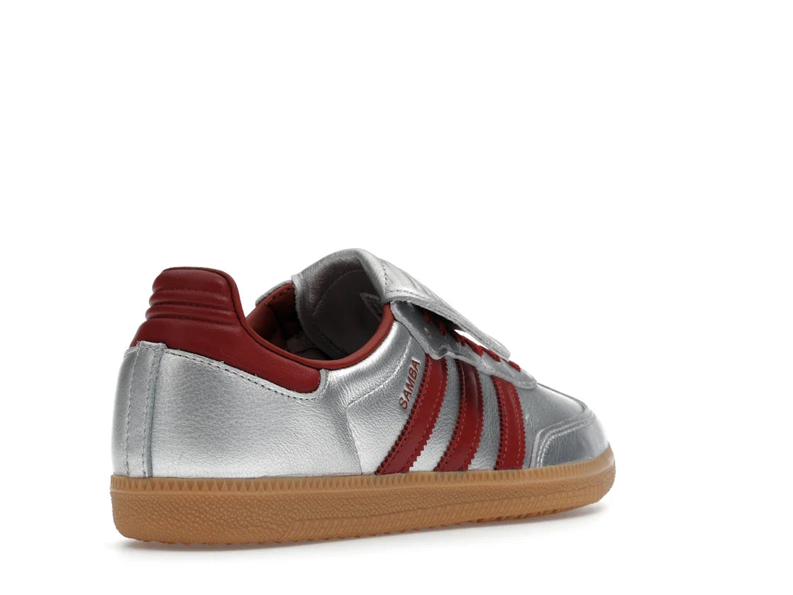 adidas Samba LT Silber Metallic Ruby Gum (Damen)