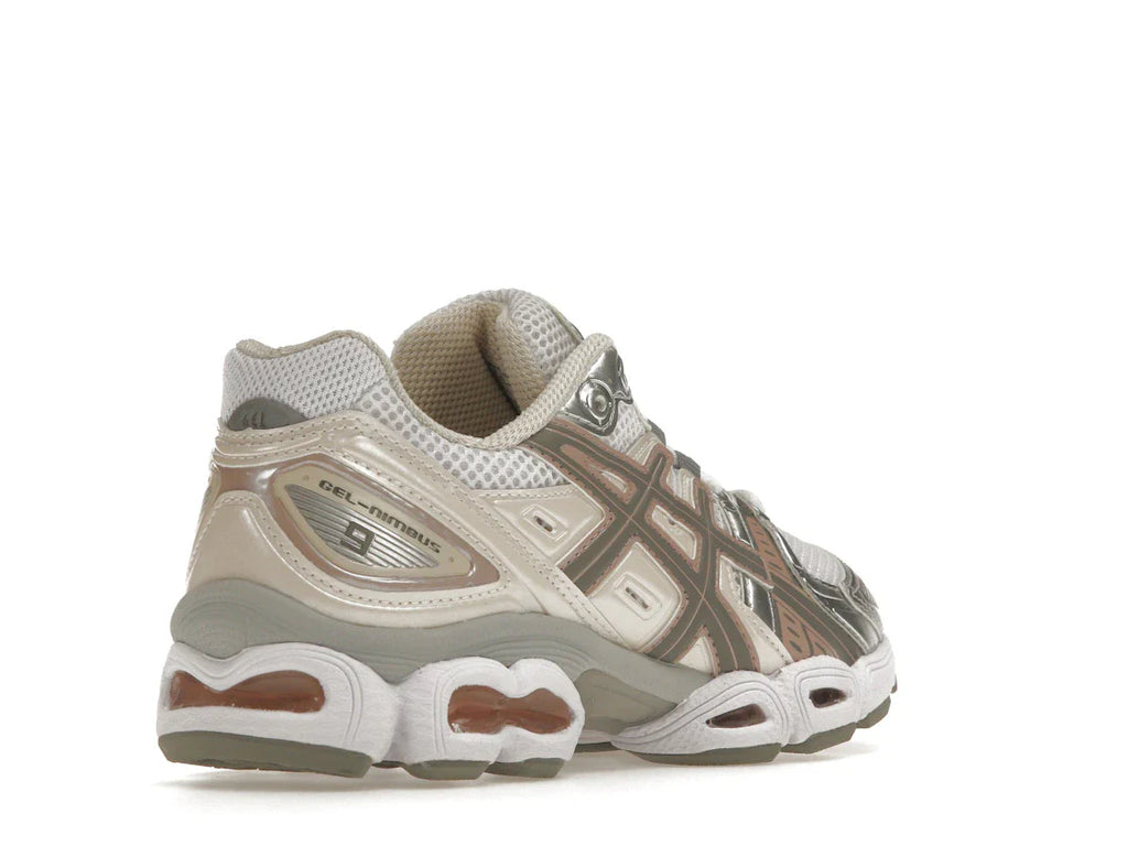 ASICS Gel-Nimbus 9 White Oatmeal (Damen)