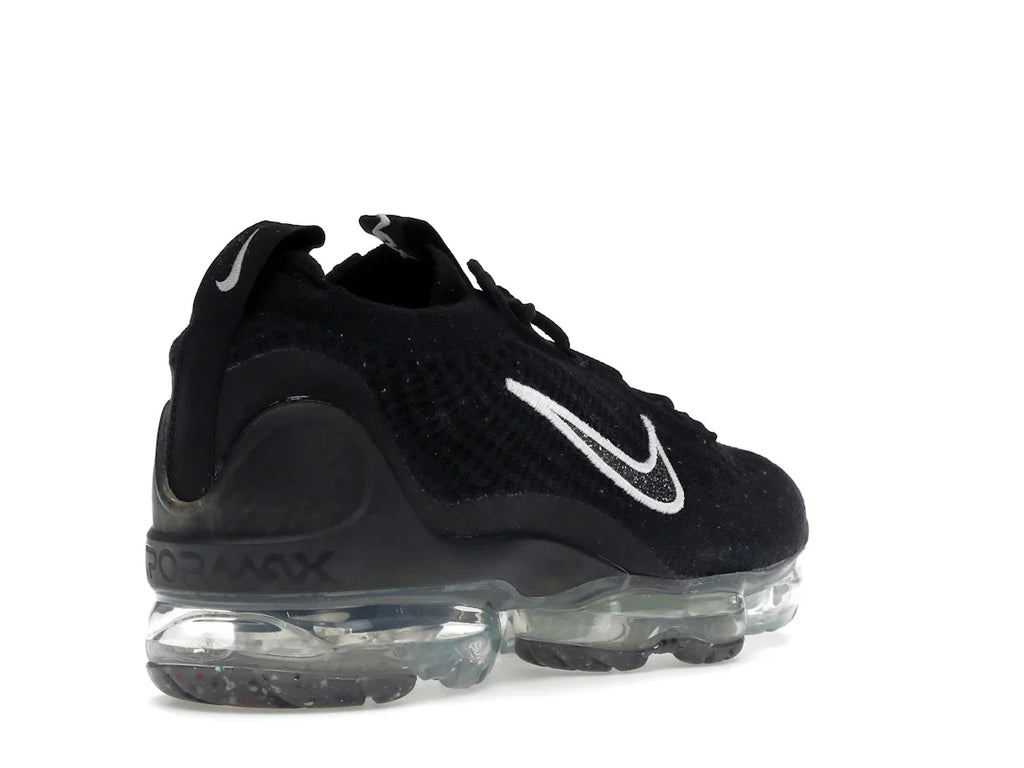 Nike Air VaporMax 2021 FK Schwarz Metallic Silber (Damen)