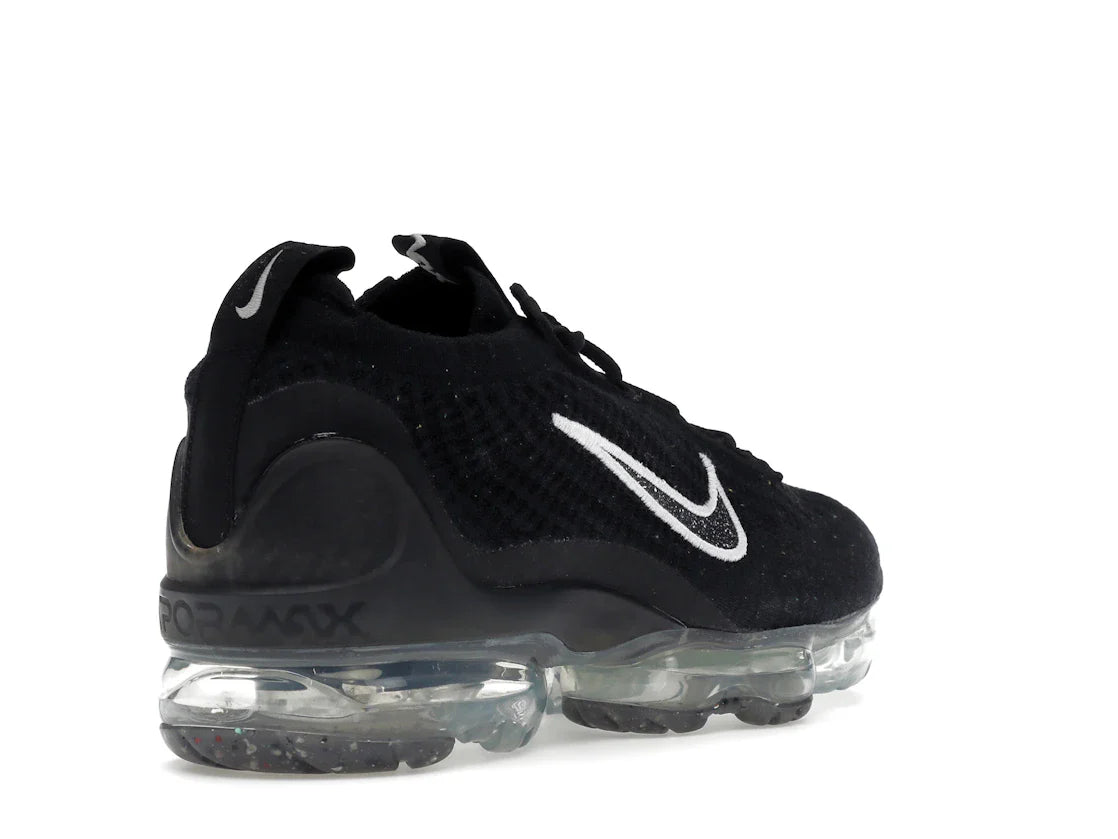 Nike Air VaporMax 2021 FK Schwarz Metallic Silber (Damen)