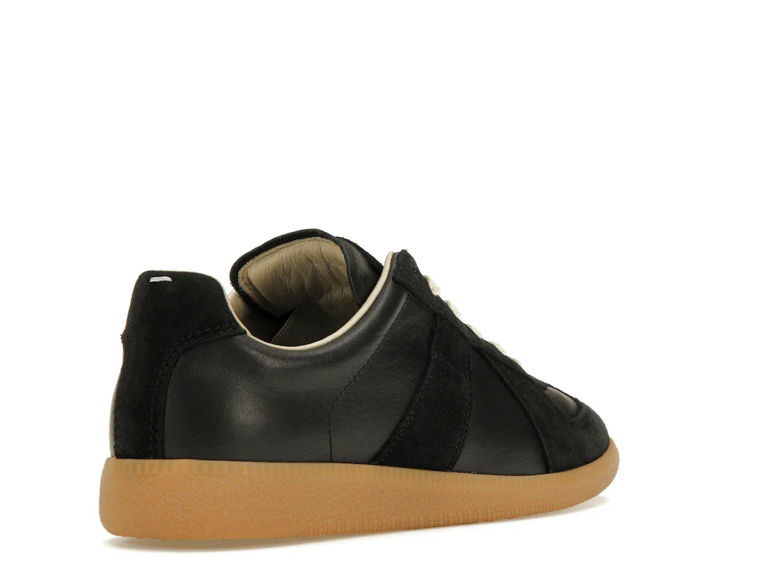 Maison Margiela Replika Deutsche Armee-Trainer (GATs) Schwarzer Gummi