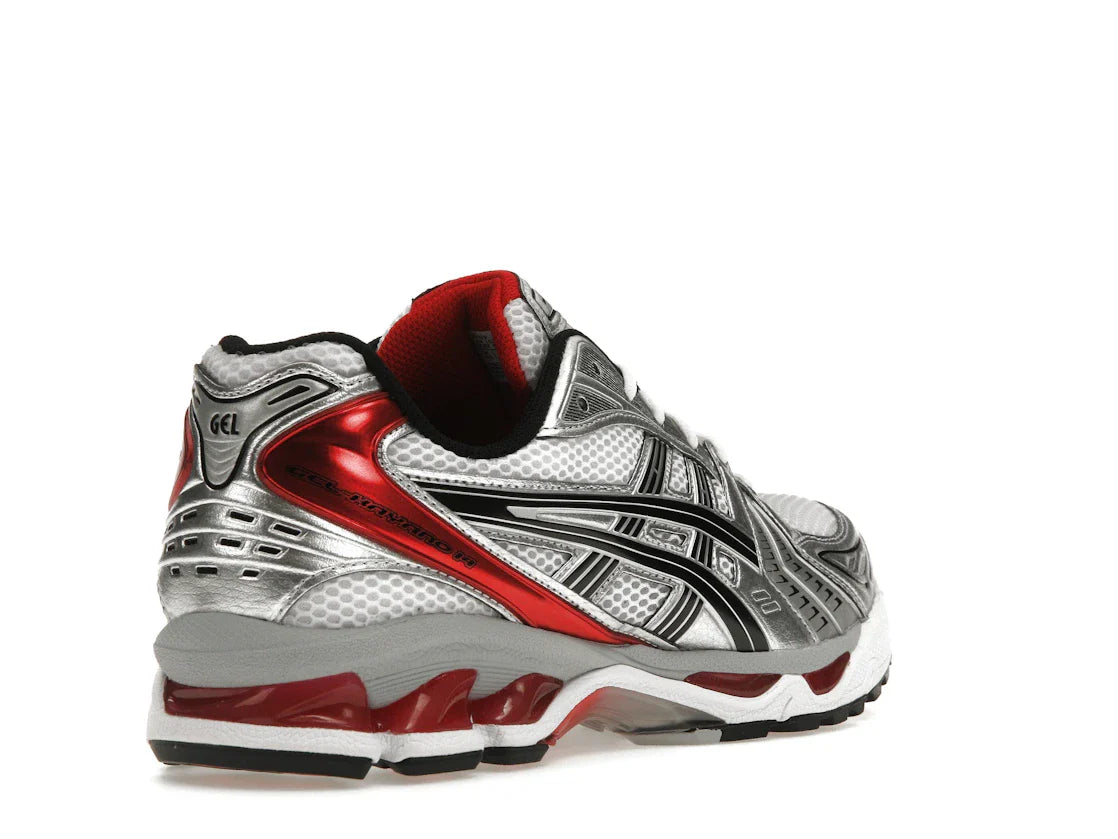 ASICS Gel-Kayano 14 Weiß Klassisches Rot
