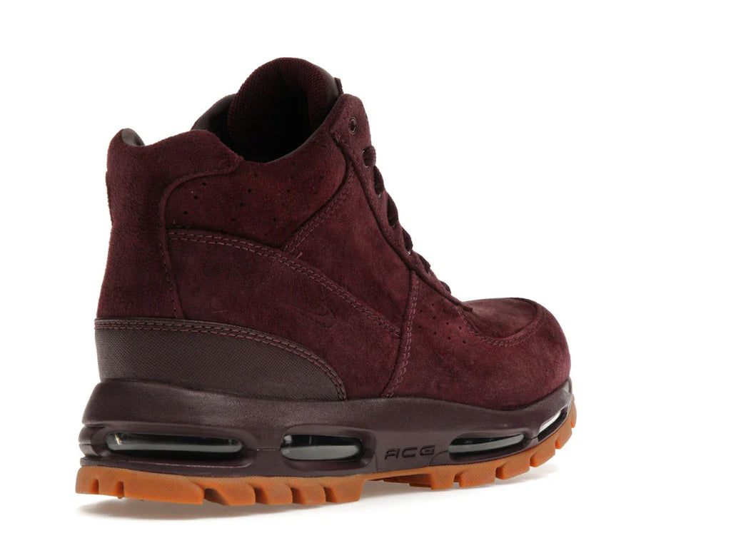 Nike Air Max Goadome Tiefburgunderfarbenes Wildleder