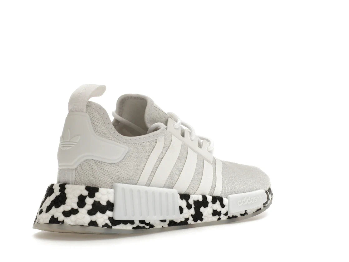 adidas NMD R1 Weiß gesprenkelte Camouflage-Sohle