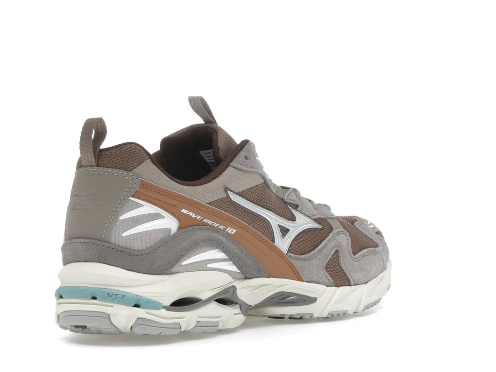 Mizuno Wave Rider 10 Fossil White Thrush