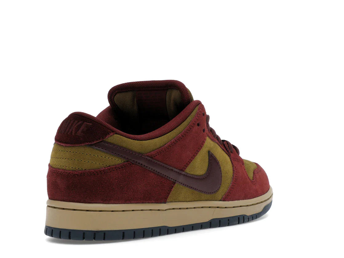 Nike SB Dunk Low Dark Team Red Olive Flak