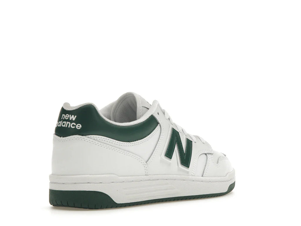 New Balance 480 Weiß Nachtsichtgrün