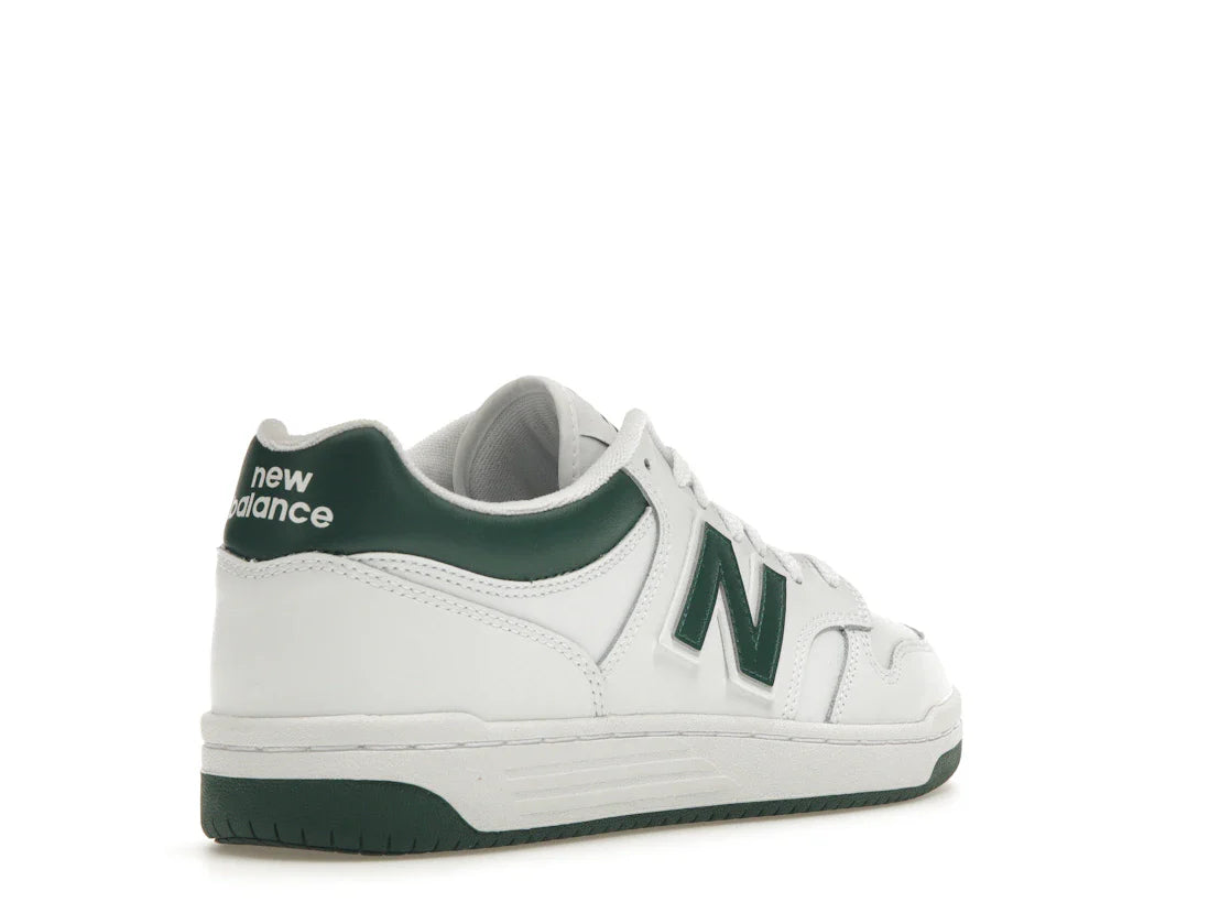 New Balance 480 Weiß Nachtsichtgrün