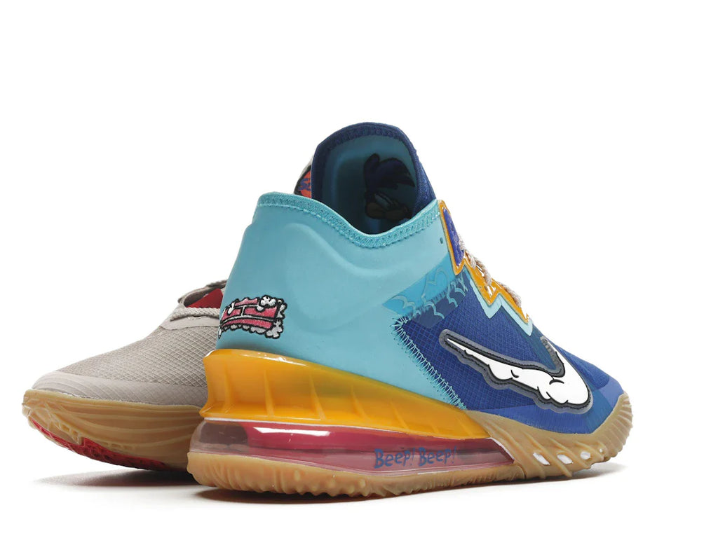 Nike LeBron 18 Low Wile E. vs. Roadrunner Space Jam
