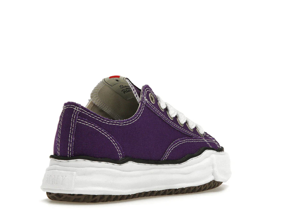 Maison Mihara Yasuhiro Peterson OG Sole Canvas Low Lila