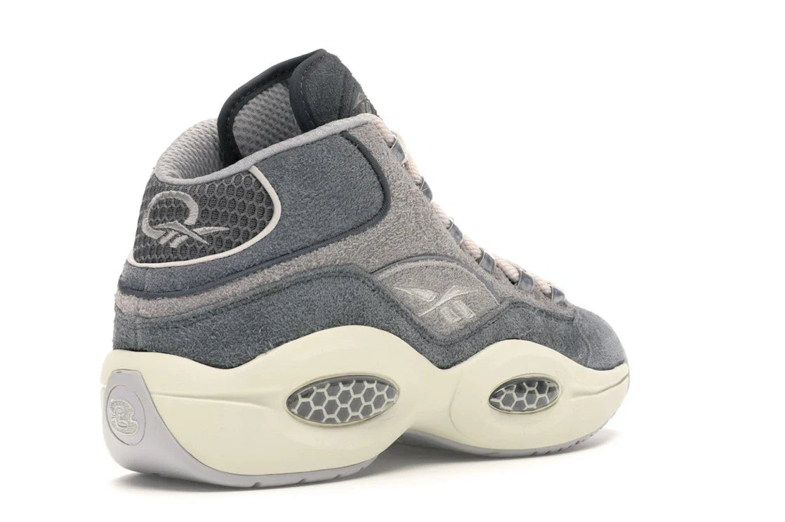 Reebok Question Mid Gray Suede