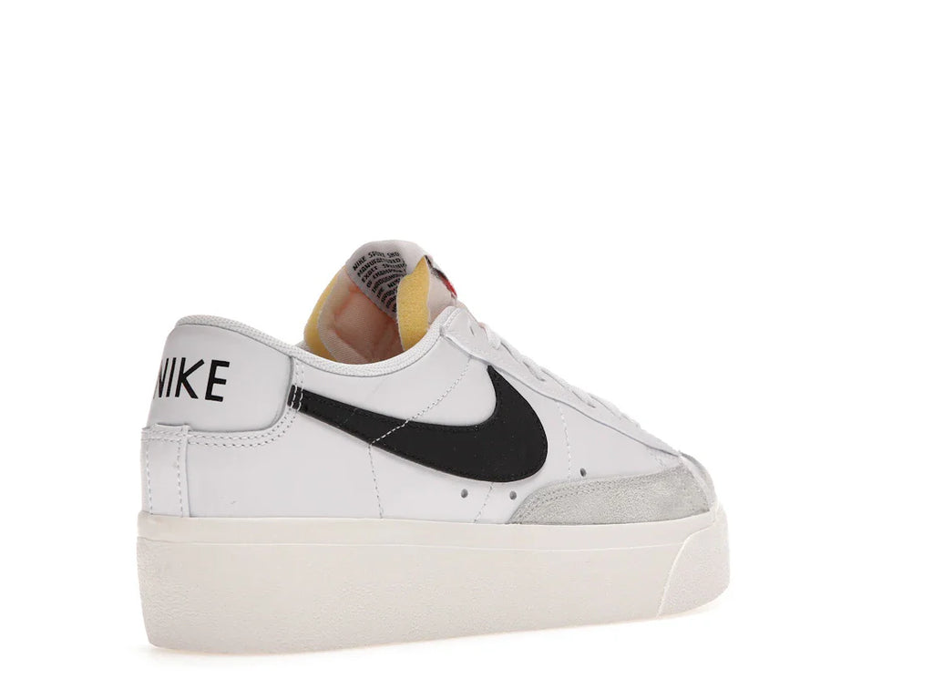 Nike Blazer Low Platform Weiß Schwarz (Damen)