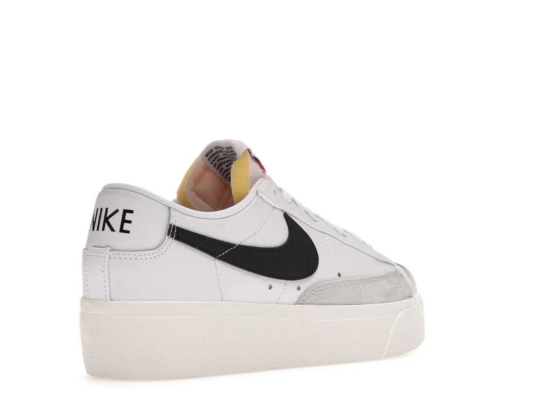 Nike Blazer Low Platform Weiß Schwarz (Damen)