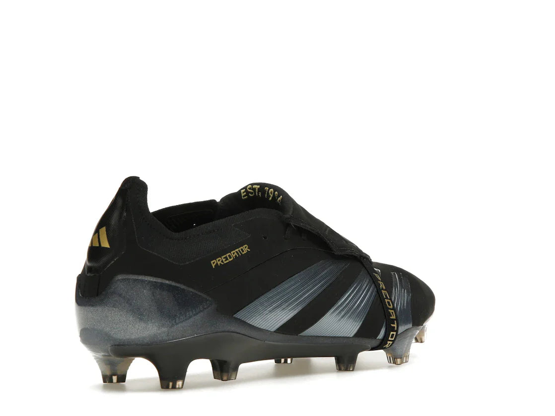 adidas Predator Elite Foldover Tongue FG Core Black Carbon Gold Metallic